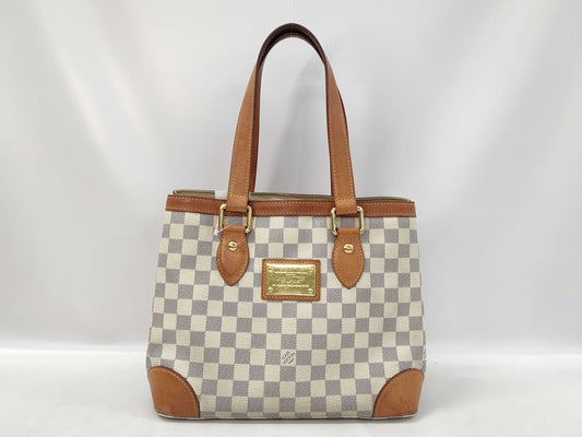LOUIS VUITTON Damier Azur N51207 Hampstead PM Tote Bag