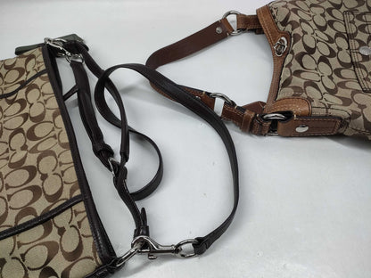 COACH Signature 2-Way Bag/Valentinno Shoulder Bag Set