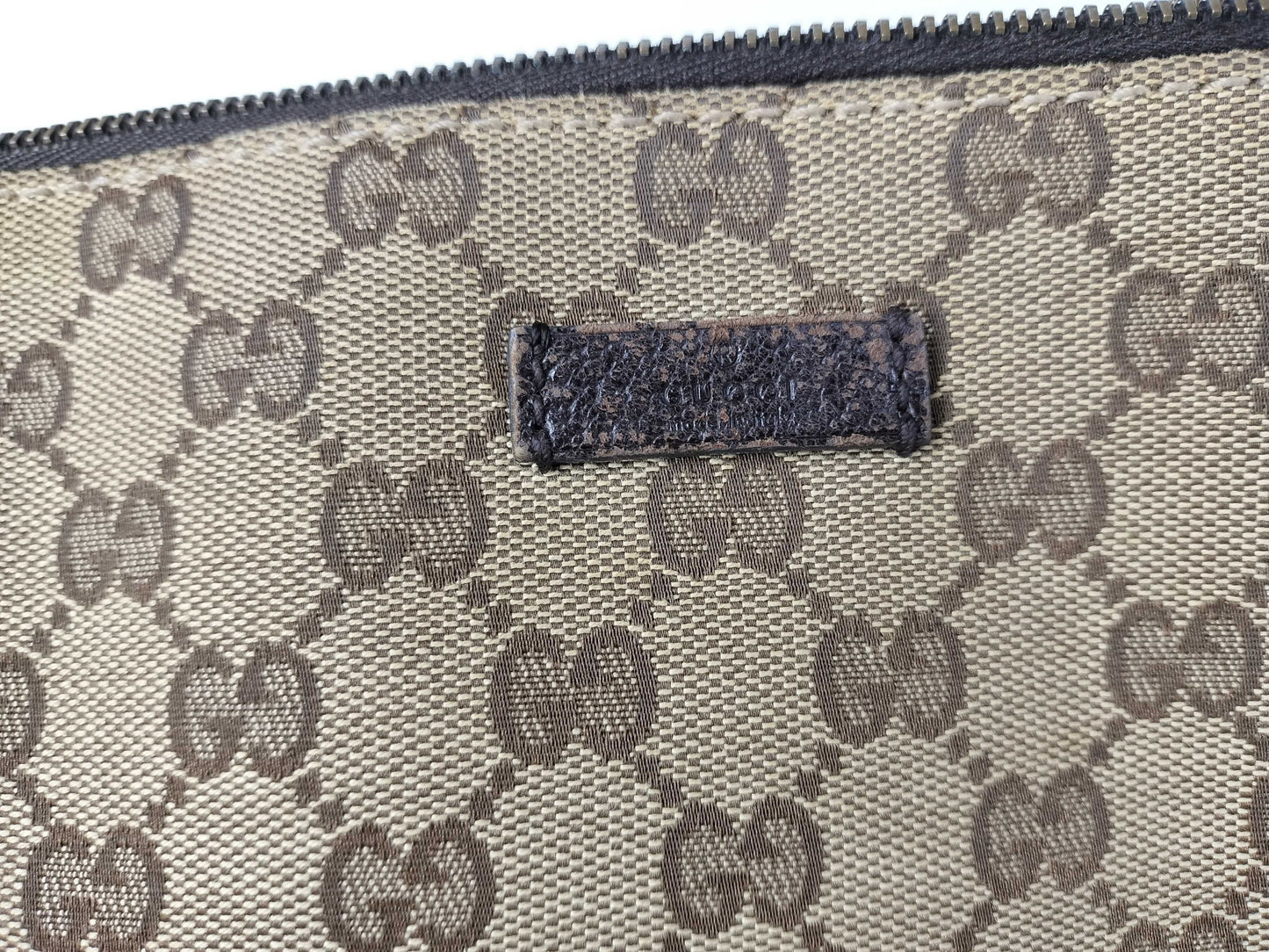 GUCCI GG Canvas 114273-001998 Beige Shoulder Bag