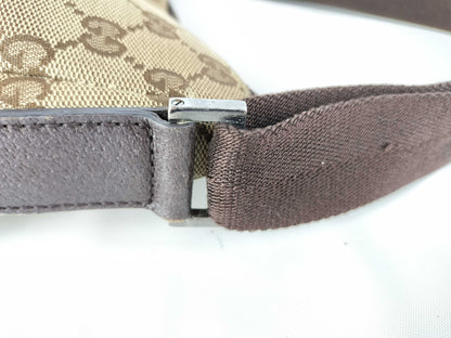 GUCCI GG Canvas 114273-001998 Beige Shoulder Bag