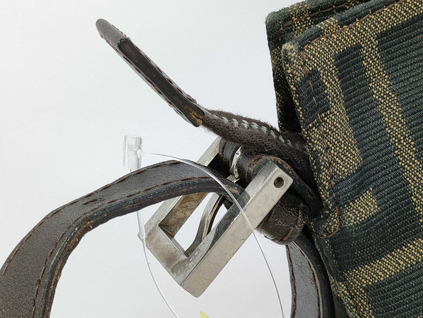 FENDI Zucca pattern Mamma hardware shoulder bag