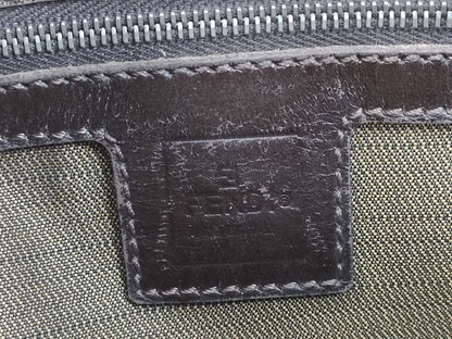 FENDI Zucca pattern Mamma hardware shoulder bag