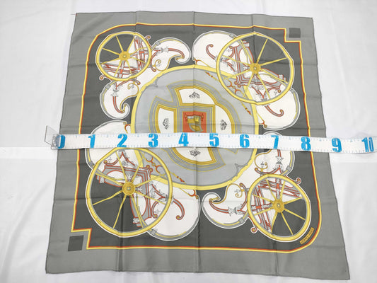 HERMES Carré George Washington Carriage Scarf
