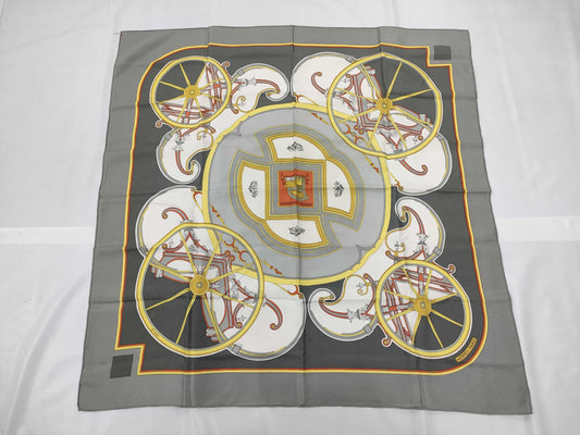 HERMES Carré George Washington Carriage Scarf