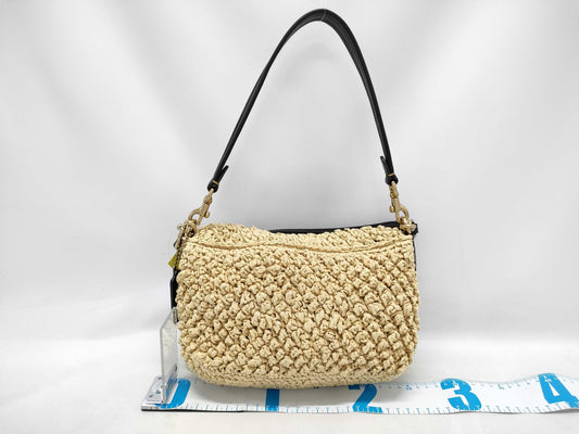 COACH Straw Shoulder Bag