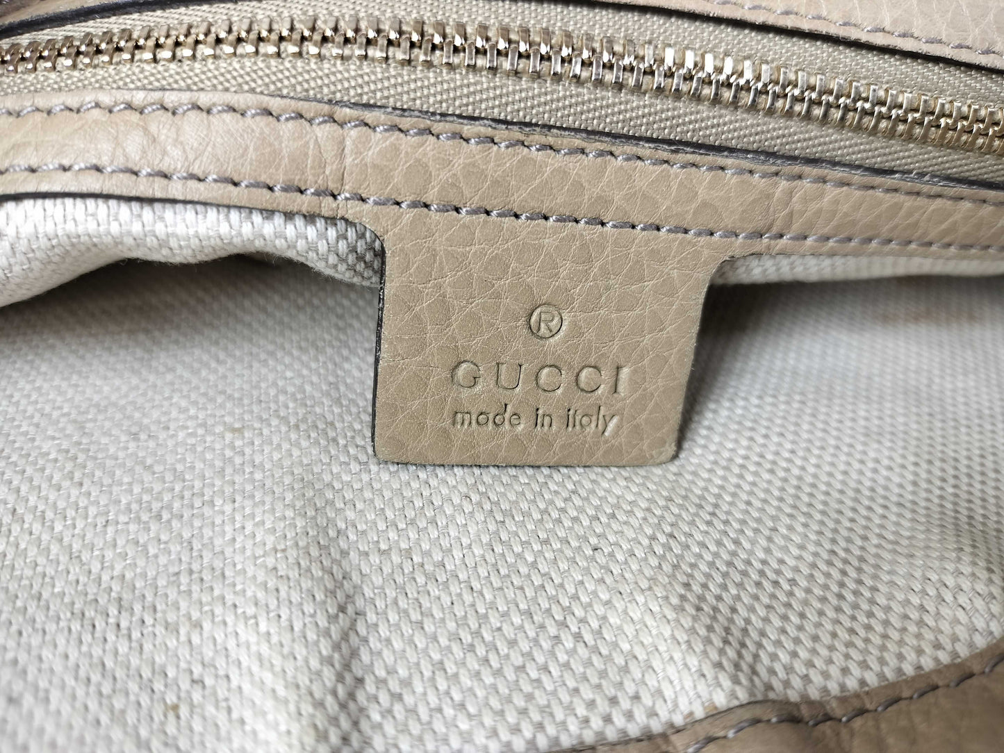 GUCCI Soho Beige Shoulder Bag 30331 Shoulder Bag