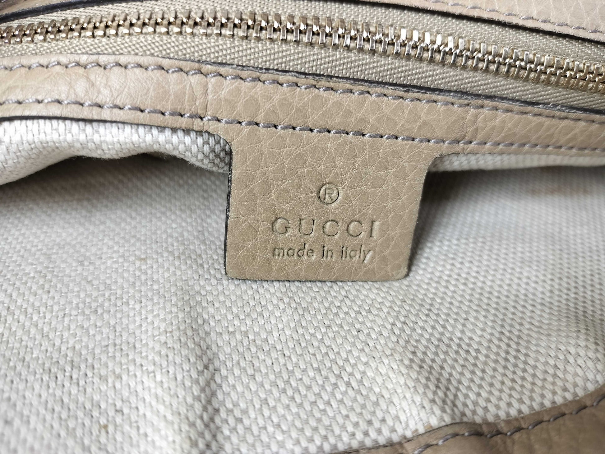 GUCCI Soho Beige Shoulder Bag 30331 Shoulder Bag