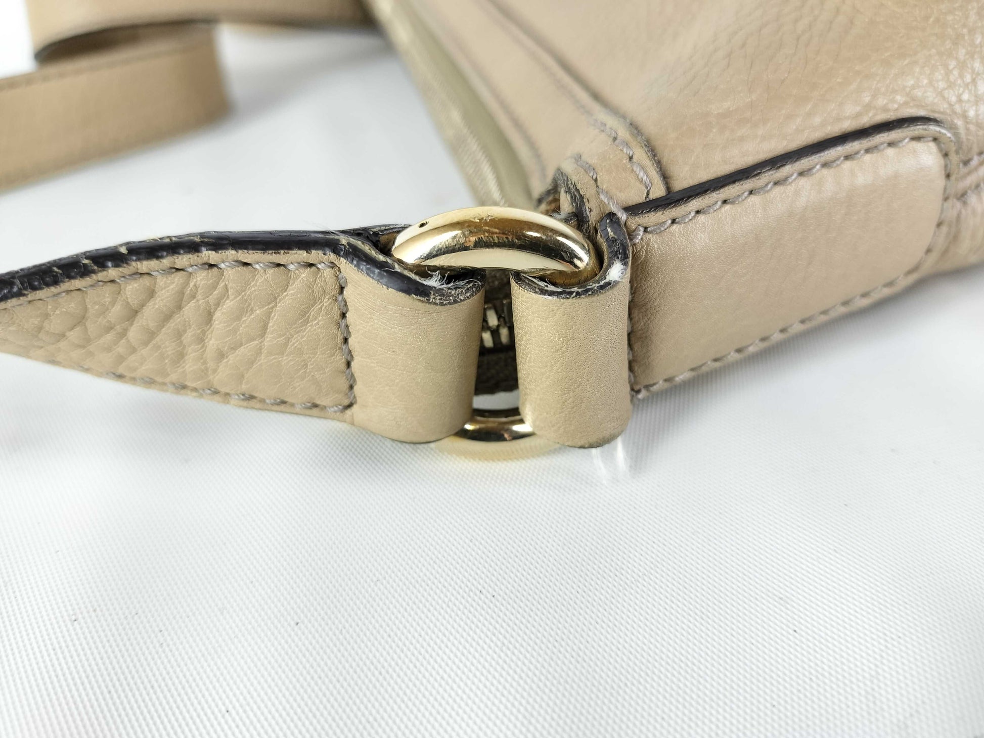 GUCCI Soho Beige Shoulder Bag 30331 Shoulder Bag