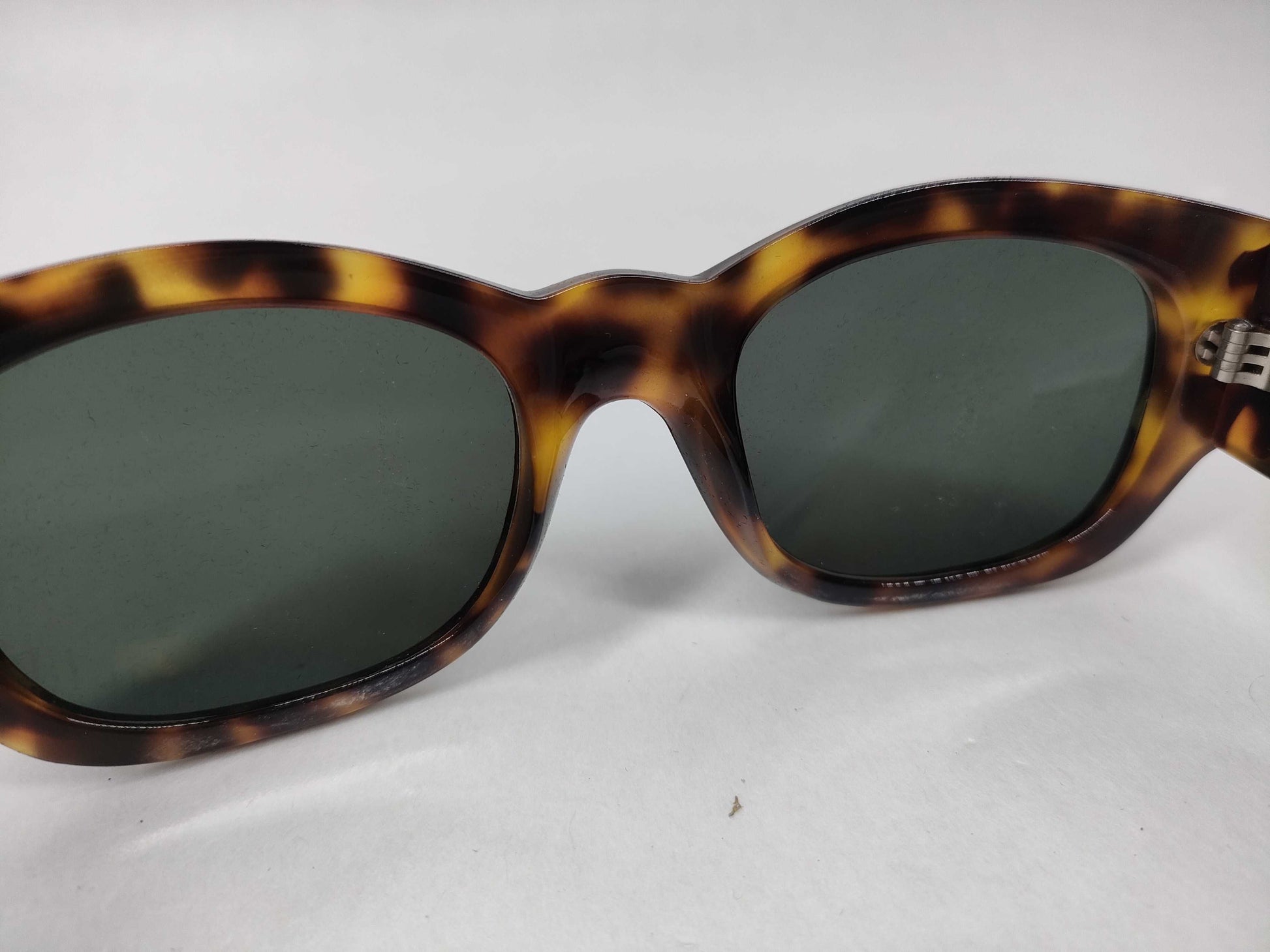  VERSACE Tortoiseshell Medusa Sunglasses with Gold Hardware and Case