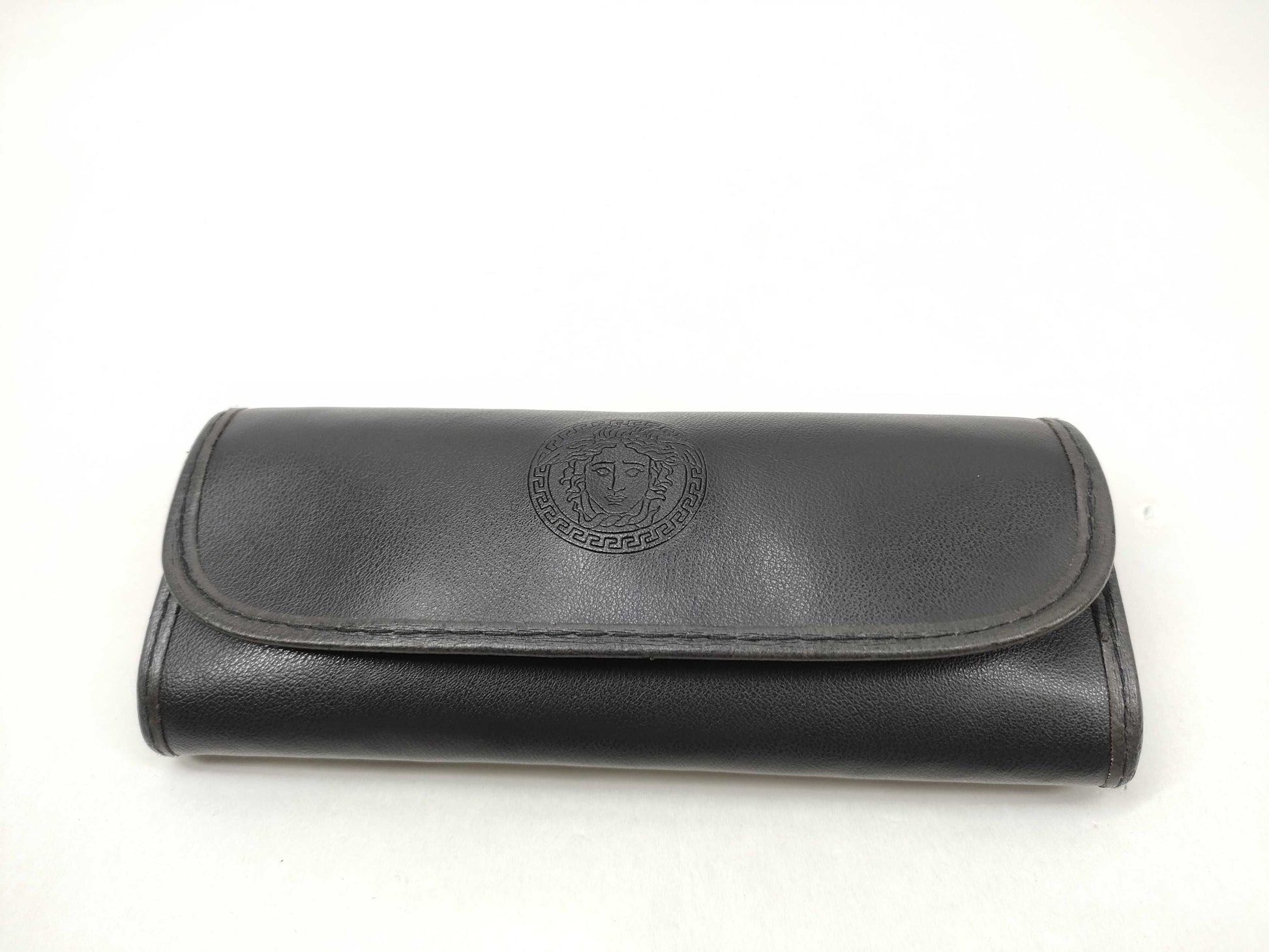  VERSACE Tortoiseshell Medusa Sunglasses with Gold Hardware and Case
