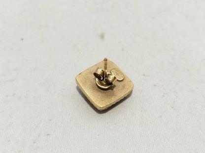 CHANEL Comment 00CC Coco Mark Coco Mark Square Resin Earrings 