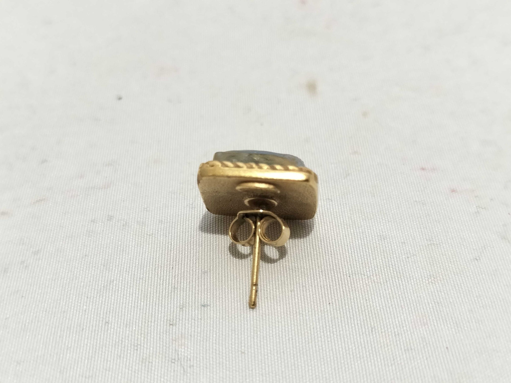 CHANEL Comment 00CC Coco Mark Coco Mark Square Resin Earrings 