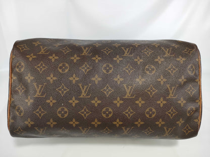 LOUIS VUITTON [Serial Number] RFID Unverifiable 884FC Monogram Speedy 35 Boston Bag
