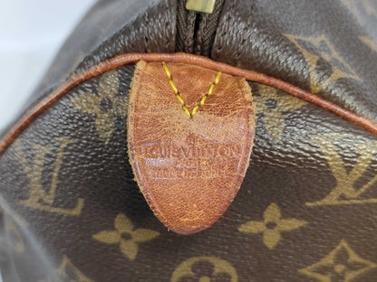LOUIS VUITTON [Serial Number] RFID Unavailable VI873 Monogram Speedy 40 Boston Bag