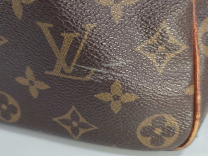 LOUIS VUITTON [Serial Number] RFID Unavailable VI873 Monogram Speedy 40 Boston Bag