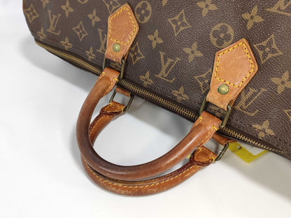 LOUIS VUITTON [Serial Number] RFID Unavailable VI873 Monogram Speedy 40 Boston Bag