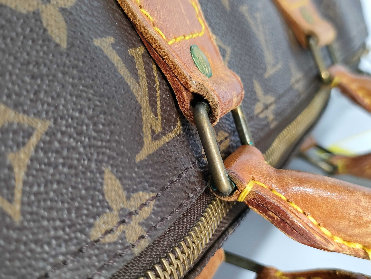 LOUIS VUITTON [Serial Number] RFID Unavailable VI873 Monogram Speedy 40 Boston Bag