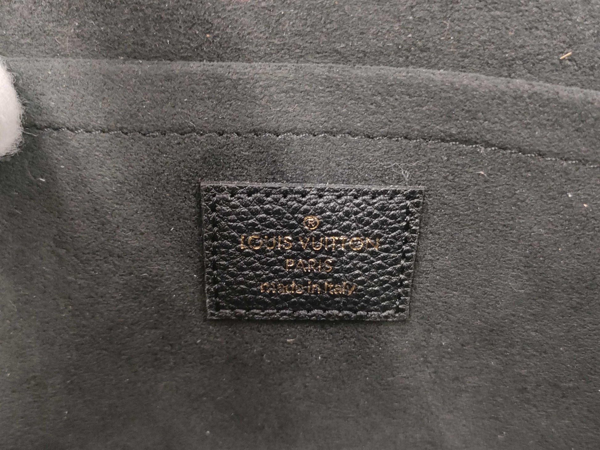 LOUIS VUITTON Monogram Empreinte Pochette Felicie Monogram Shoulder Bag