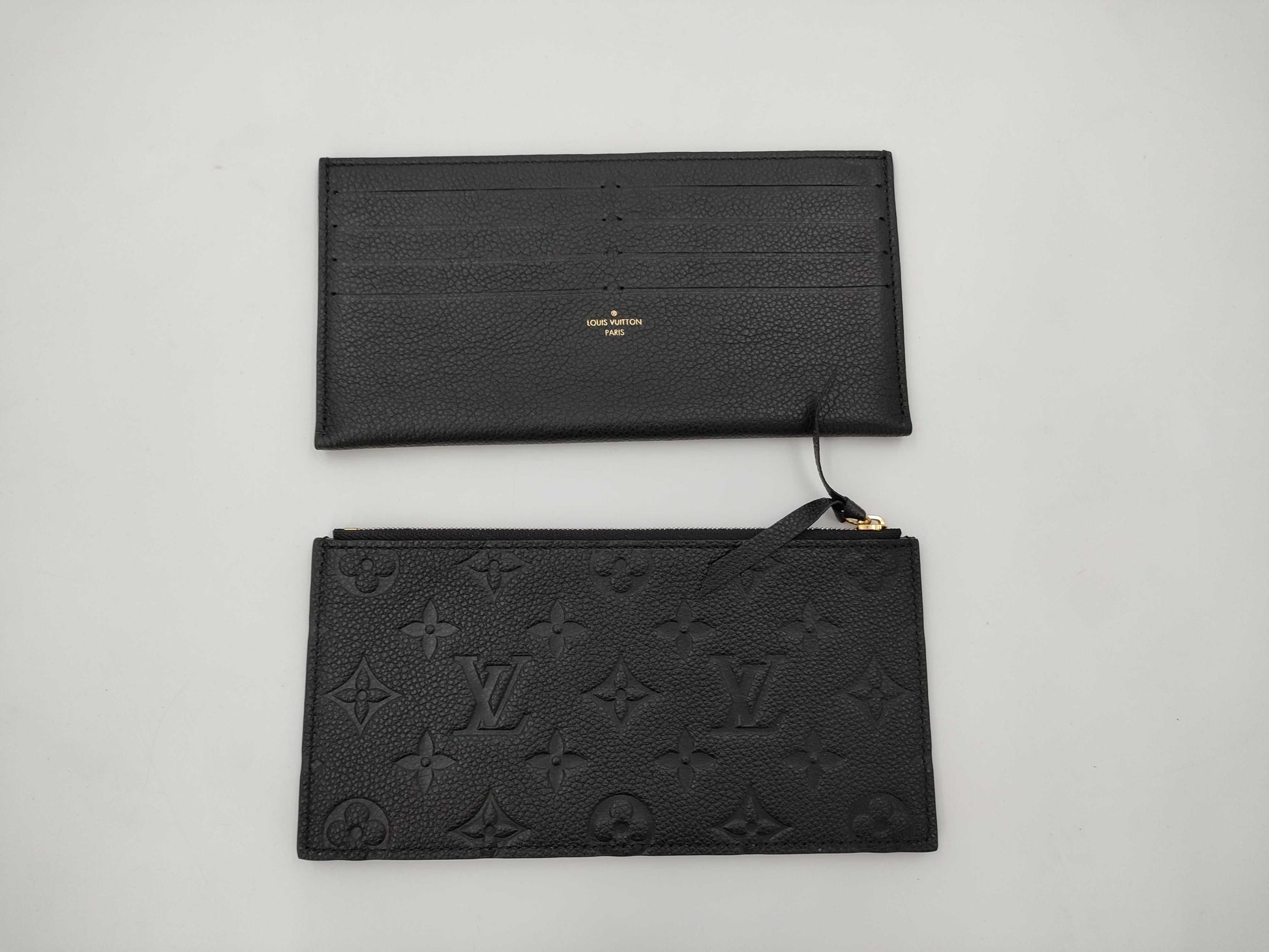 LOUIS VUITTON Monogram Empreinte Pochette Felicie Monogram Shoulder Bag