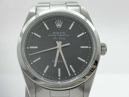 ROLEX 14000M D214967 Black Dial Boys' Watch