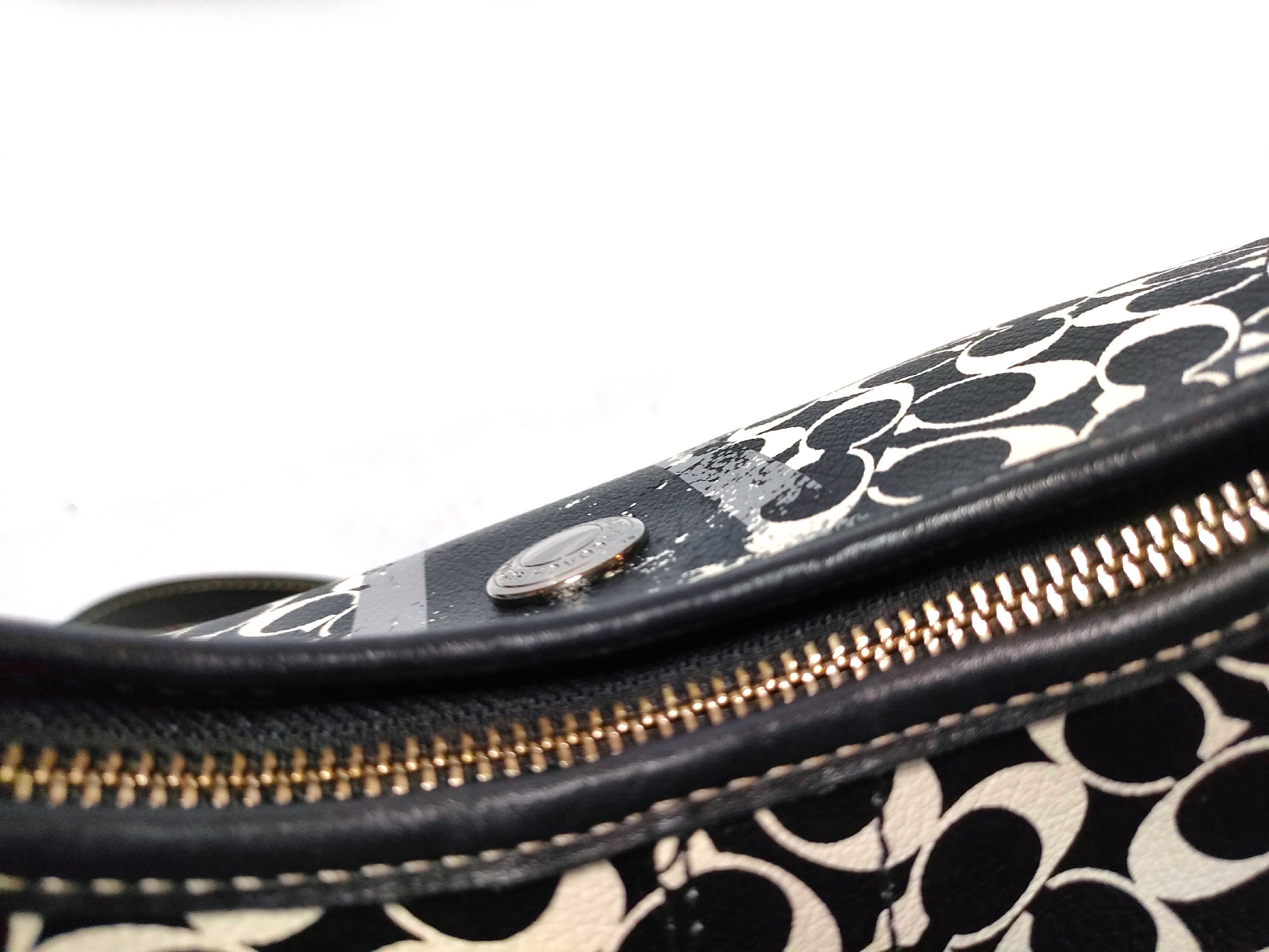 COACH Mini Signature Shoulder Bag 