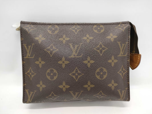 LOUIS VUITTON Monogram M47544 Poche Toilette 19 Pouch