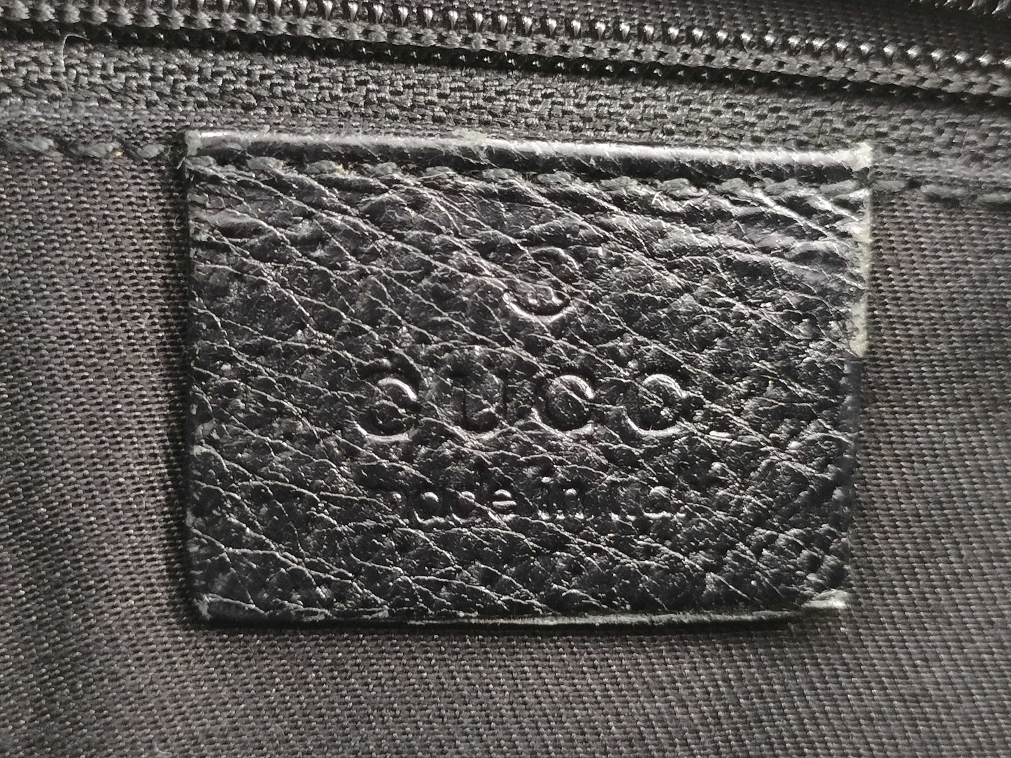 GUCCI GG Canvas Waist Bag 131236 200047 Black Shoulder Bag