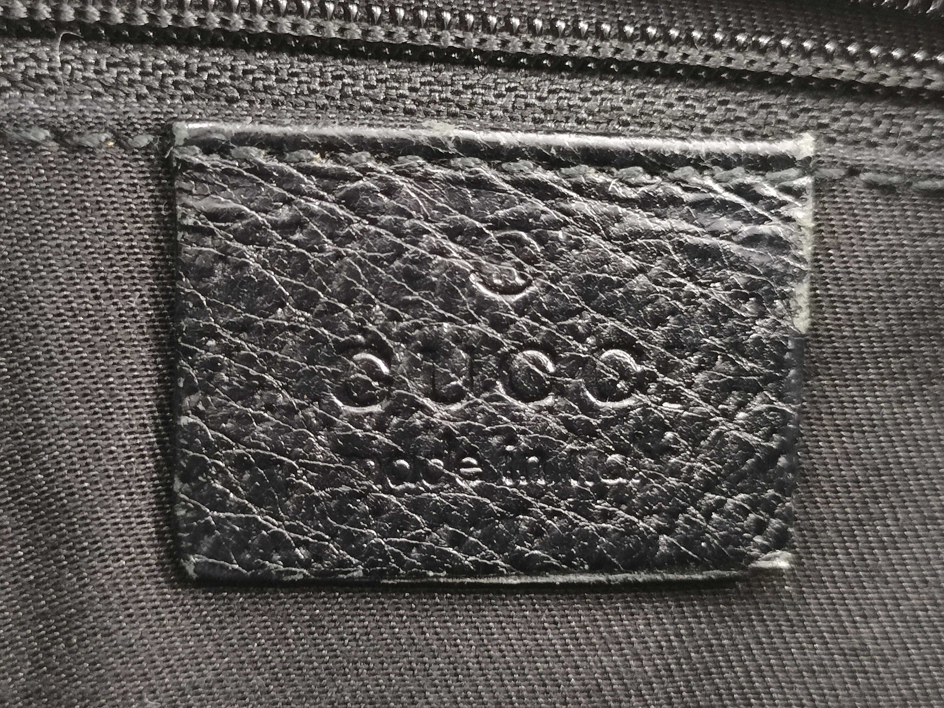 GUCCI GG Canvas Waist Bag 131236 200047 Black Shoulder Bag
