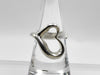 Tiffany & Co. Peretti Open Heart Ring, 6.3g