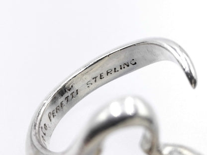 Tiffany & Co. Peretti Open Heart Ring, 6.3g
