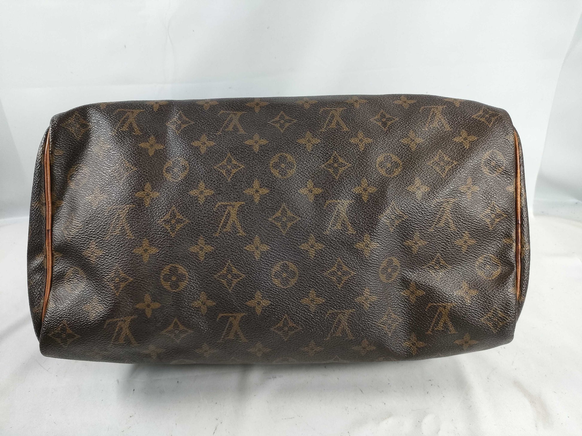 LOUIS VUITTON RFID Unverified 844 MB Monogram Speedy 35 Handbag