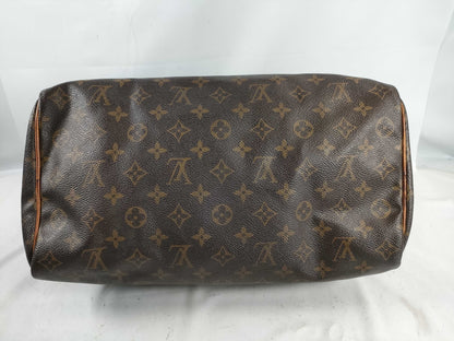 LOUIS VUITTON RFID Unverified 844 MB Monogram Speedy 35 Handbag