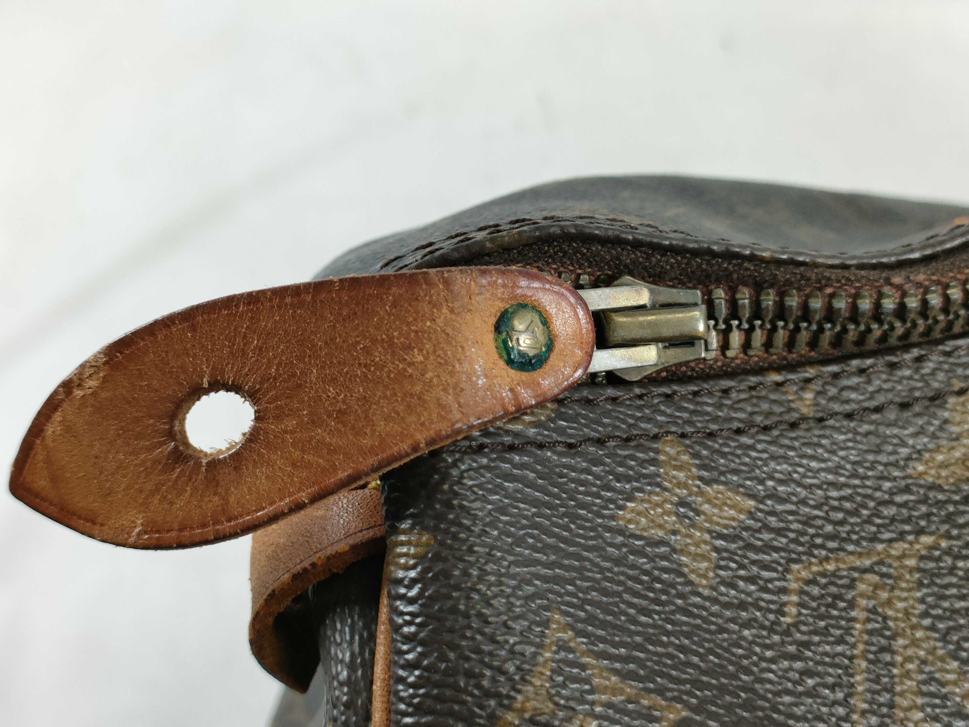 LOUIS VUITTON RFID Unverified 844 MB Monogram Speedy 35 Handbag