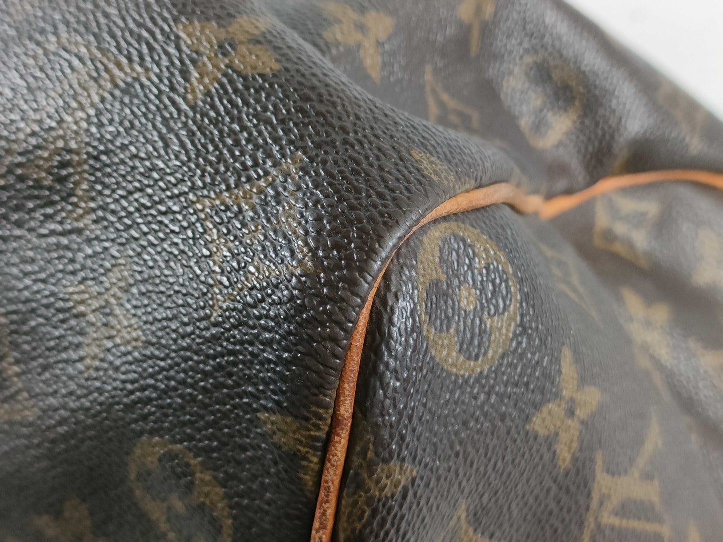 LOUIS VUITTON RFID Unverified 844 MB Monogram Speedy 35 Handbag