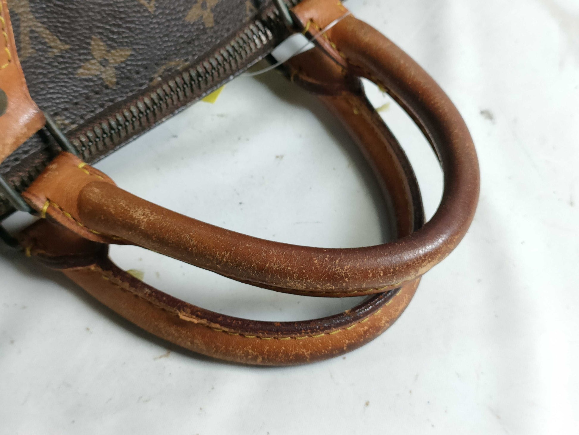 LOUIS VUITTON RFID Unverified 844 MB Monogram Speedy 35 Handbag