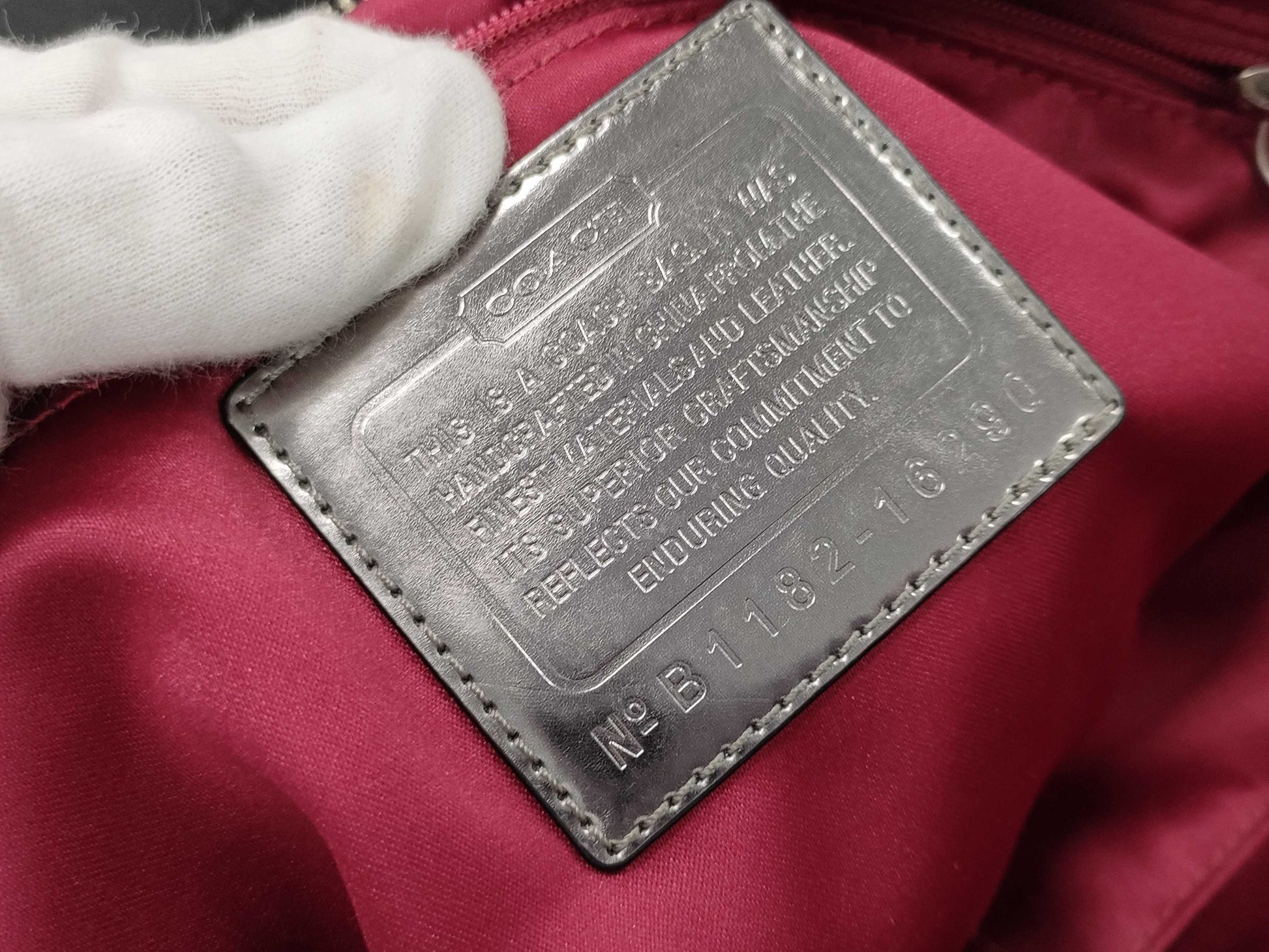 COACH 16290/10398 2-piece bag