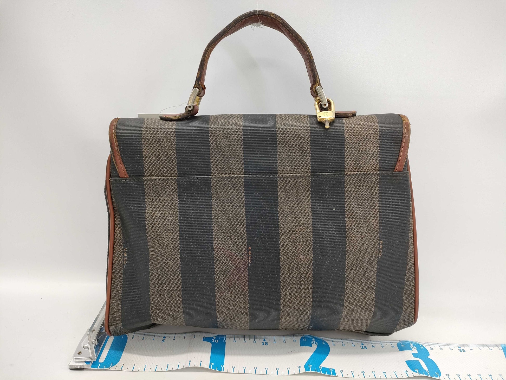 FENDI Pecan Pattern 2-Way Handbag 