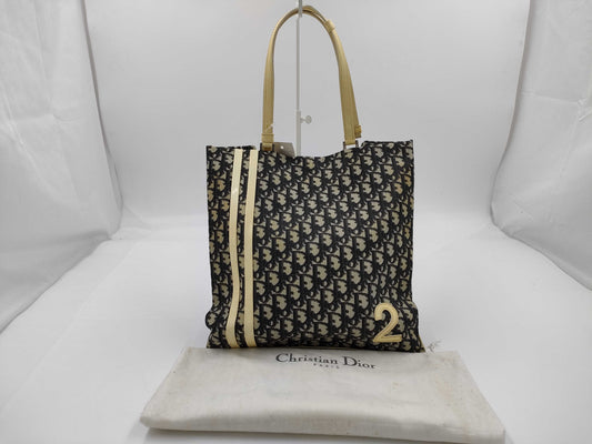 Dior Trotter Enamel Tote Bag
