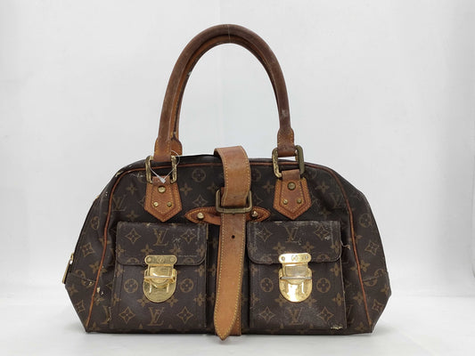 LOUIS VUITTON Monogram M40025 Manhattan GM Shoulder Bag