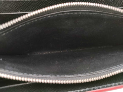 LOUIS VUITTON Epi Wallet Louis Vuitton Epi Portefeuille Twist Flower Wallet
