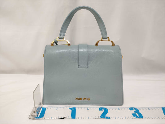 Miu Miu Madras/Light Blue, Pink, Light Green/Strap Included Handbag