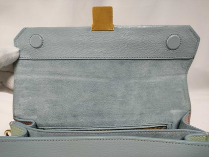 Miu Miu Madras/Light Blue, Pink, Light Green/Strap Included Handbag