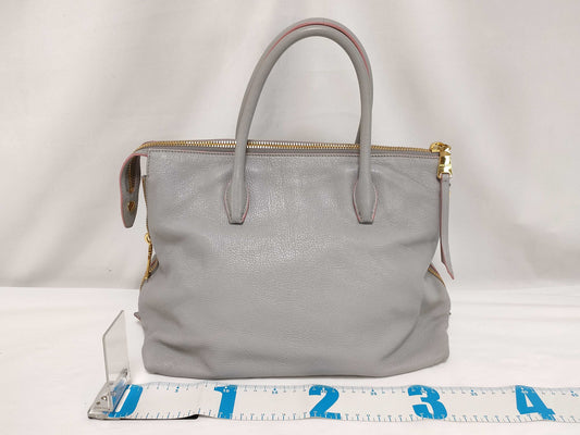 Miu Miu Madras/Light Blue/Strap Handbag