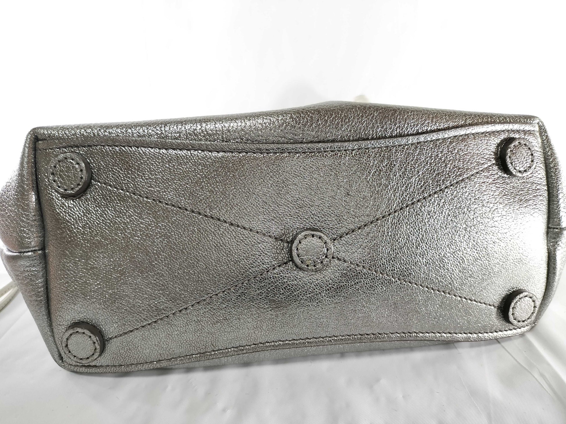 Miu Miu Madras/Silver & White/Strap Included Shoulder Bag