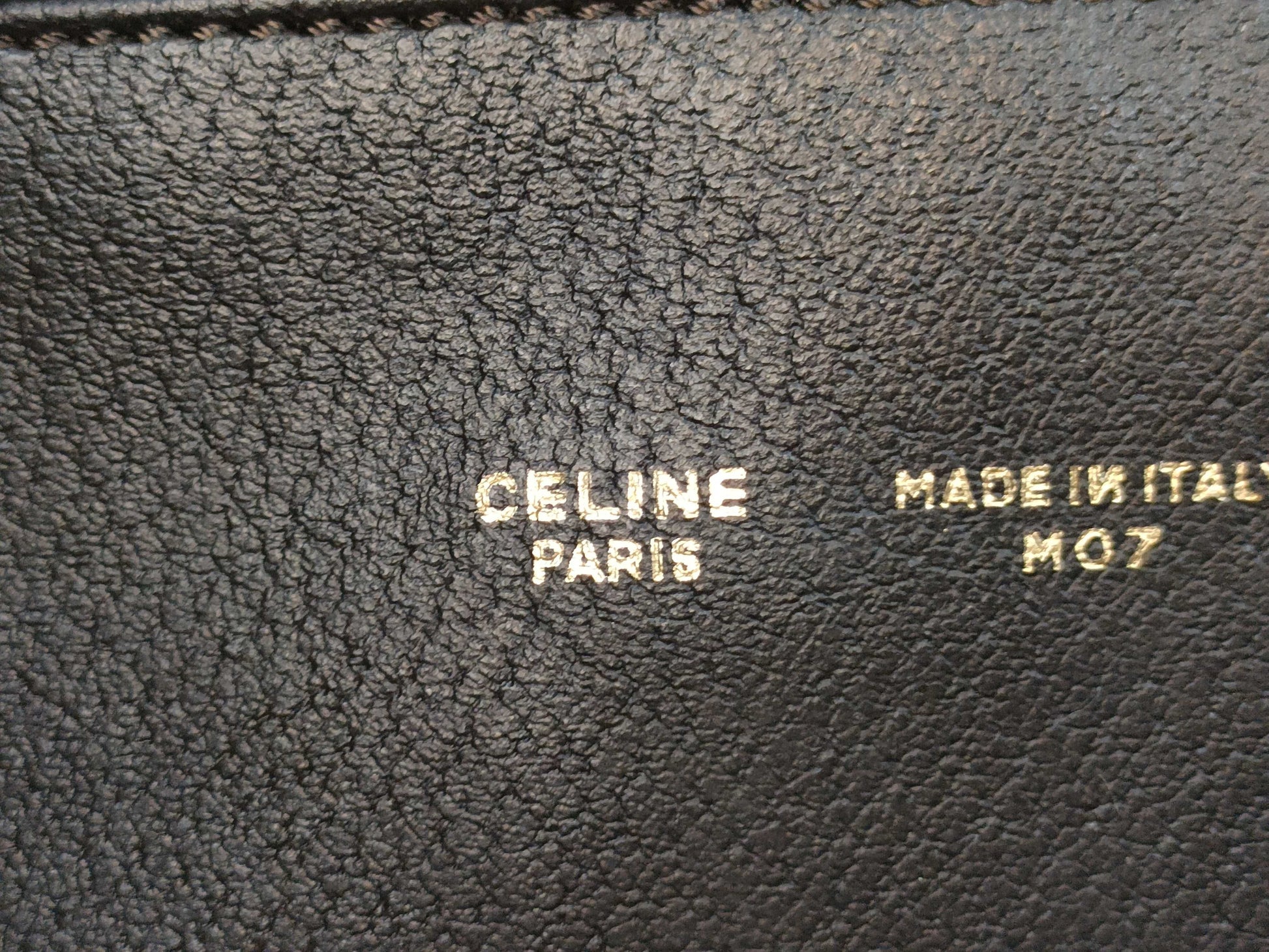 CELINE old tote bag