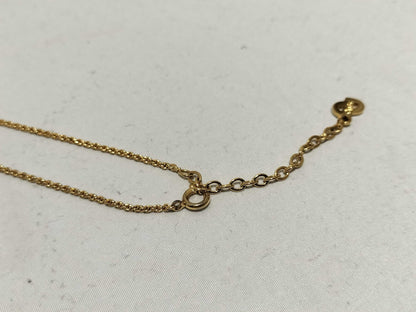 Dior logo necklace necklace