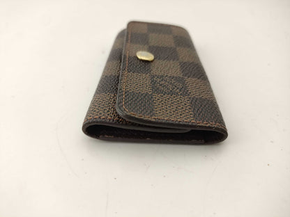 LOUIS VUITTON Damier Key Case 4-Ring Key Case/Key Holder