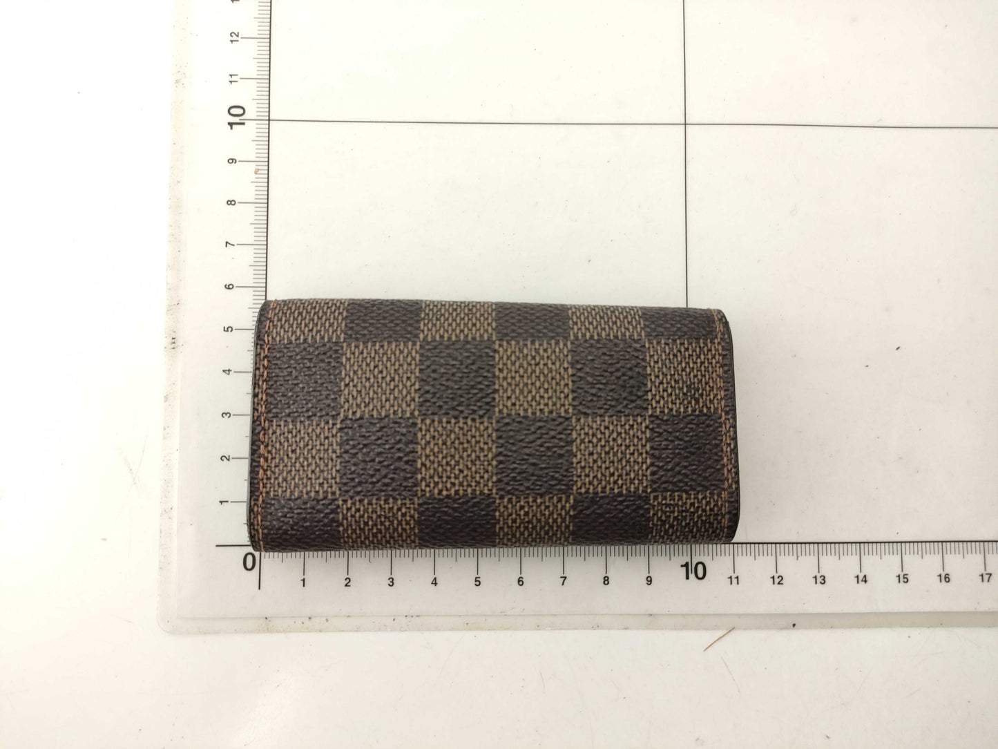 LOUIS VUITTON Damier Key Case 4-Ring Key Case/Key Holder