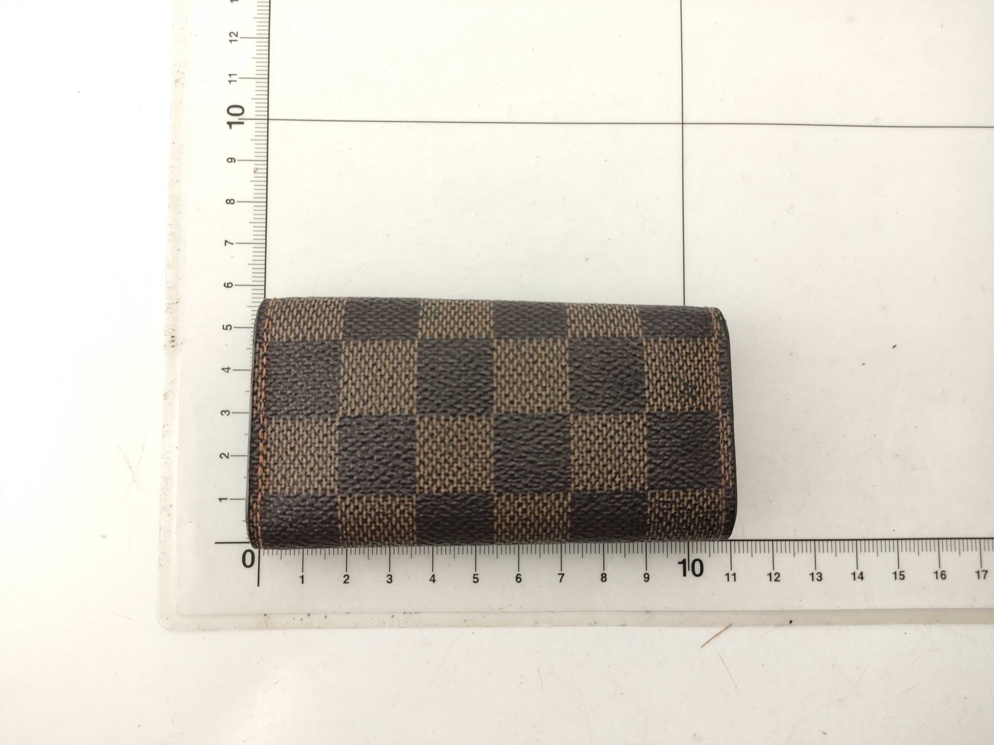 LOUIS VUITTON Damier Key Case 4-Ring Key Case/Key Holder