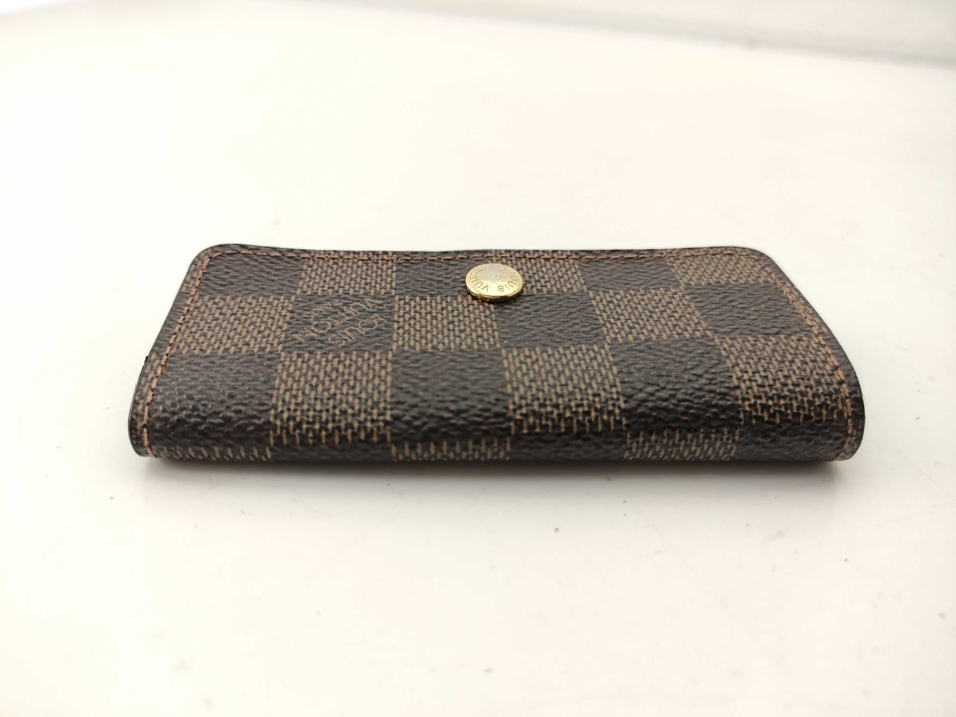 LOUIS VUITTON Damier Key Case 4-Ring Key Case/Key Holder
